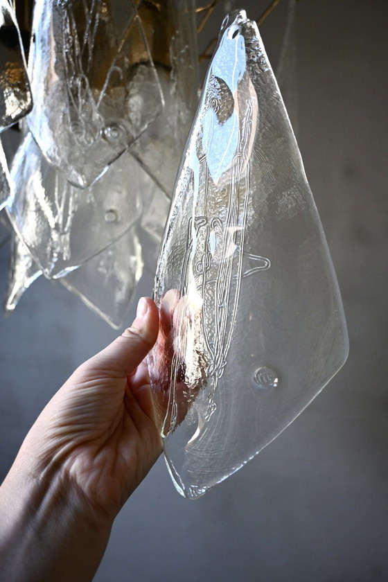 Wunderschöner XL-Kronleuchter aus Muranoglas von La Murrina – Metal (photo 4 of 15)
