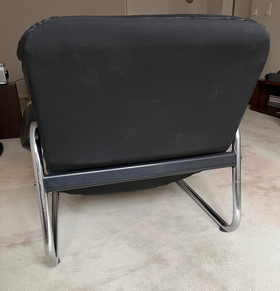 Poltrona IKEA "Borkum" (1978) – Johan Bertil Häggström – Poltrone, Leather (photo 5 of 5)