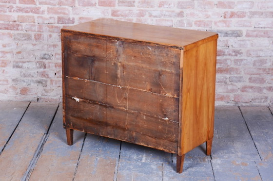 Cabinet Biedermeier restauré, merisier, épicéa, ébène, polonais, tchèque, années 1820 – Meubles de rangement (photo 14 of 16)