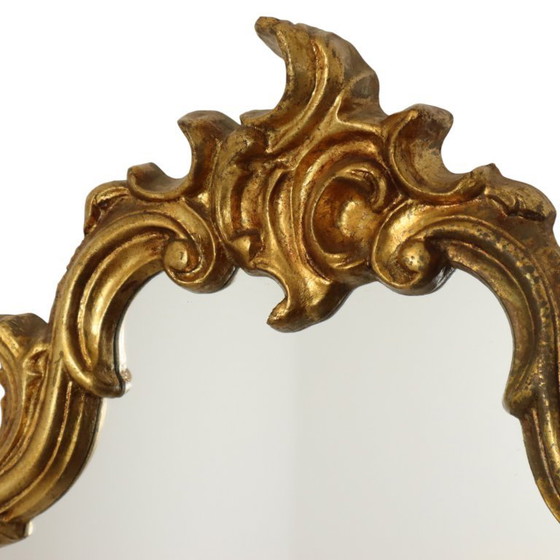 Image 1 of Franse Kuifspiegel Bladgoud Verguld 71cm