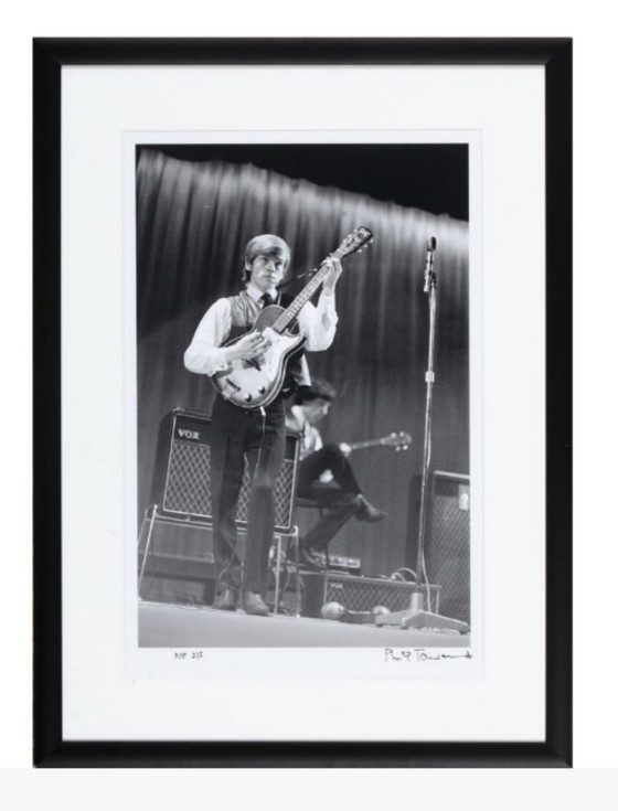 Philip Townsend - Brian Jones (B/W Photograph, Signed A/P 3/5) – Wall decoration, Other (photo 5 of 5)