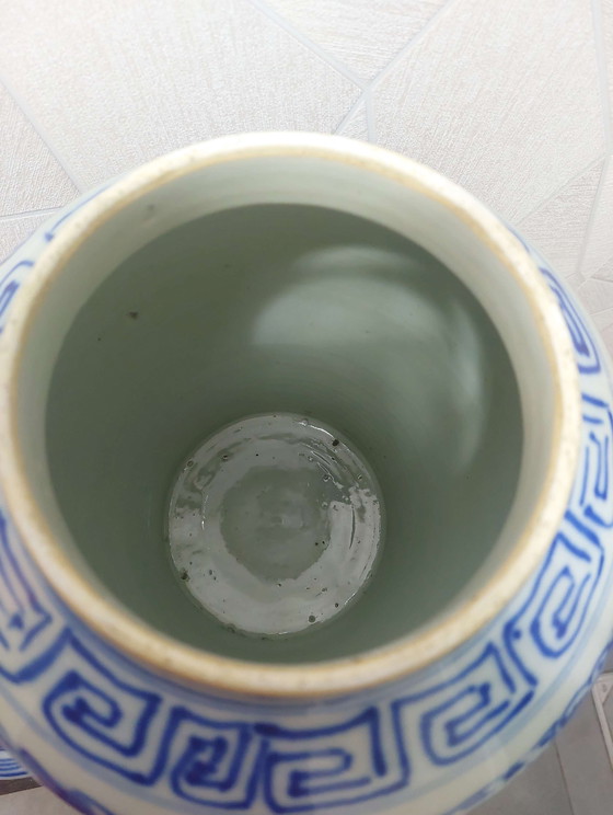 Image 1 of Qing Dynasty Vase with Lid