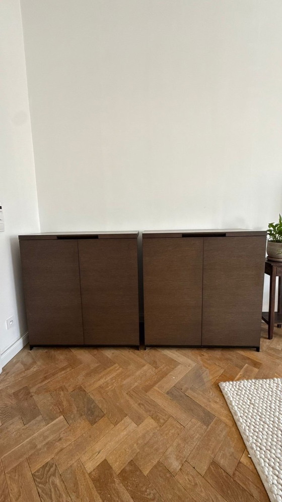 Image 1 of Maxalto Mida Luxe Opbergkast / Kledingkast van B&B Italia – Model ACAN1 – Set van 2