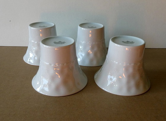 Image 1 of 4 colored porcelain tea light holders, Rosenthal, Germany 2000s
