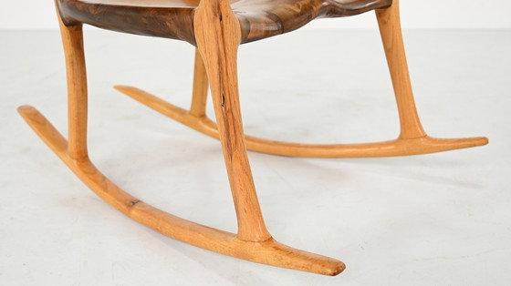 Image 1 of Donald Gordon, Rocking Chair in Kauri and Oak – New Zealand Studio Craft, 2004