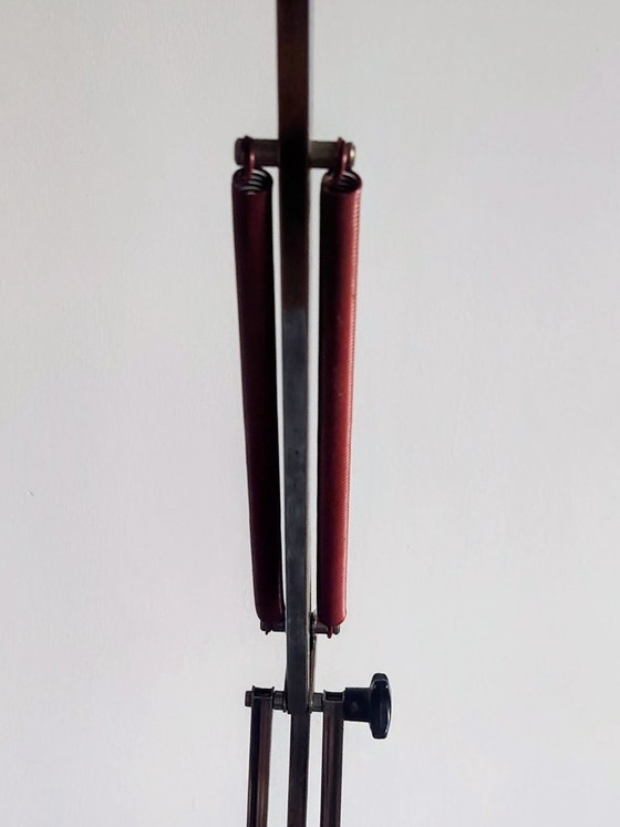 Image 1 of Terry Hala architectural industrial  table lamp. by H. Busquet for Hala,