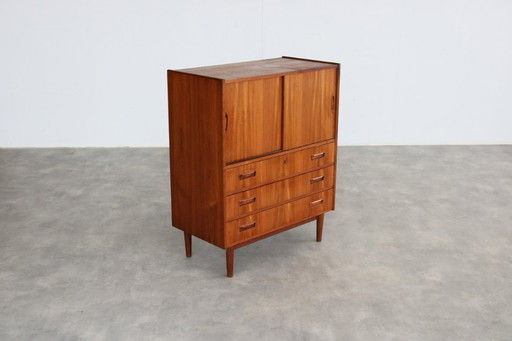 Vintage teak Deense kast
