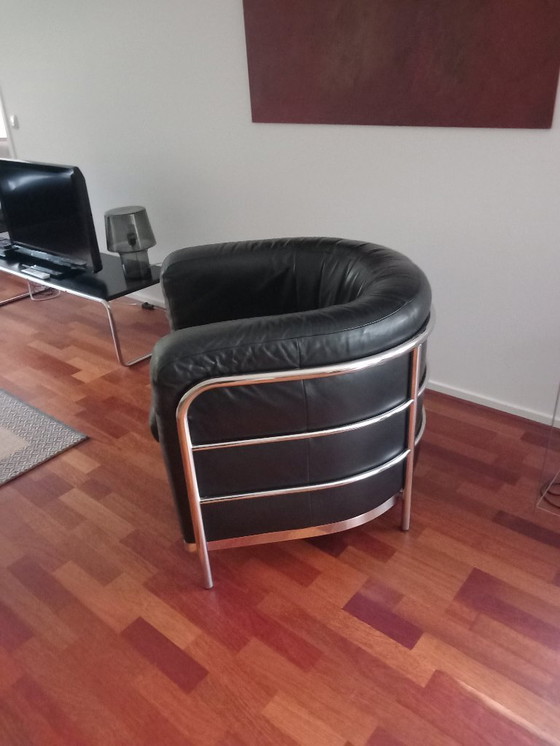 Image 1 of 1x three-seater sofa and 1x armchair Zanotte Onda