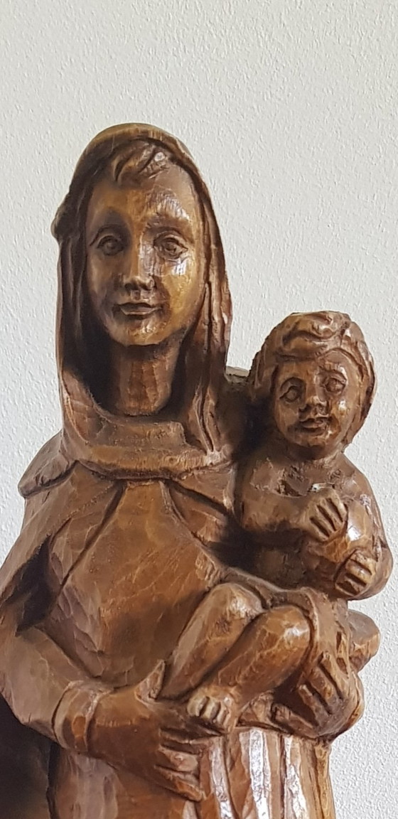 Image 1 of Escultura religiosa de madera