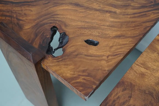 Image 1 of Vintage Coffee Tables in Walnut, ca. 1970/1980