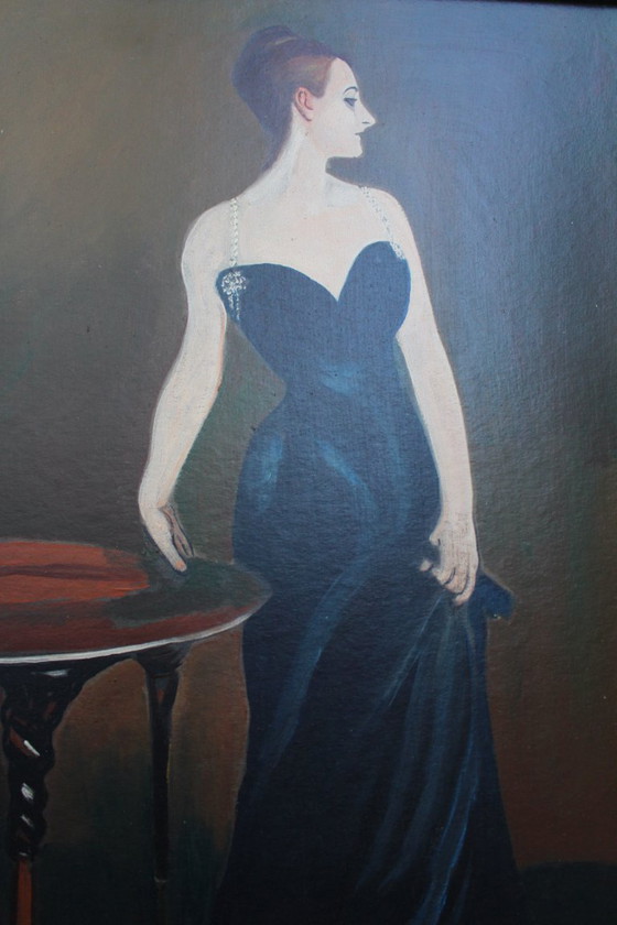 Image 1 of Early 20th Century French Portrait of a Woman
