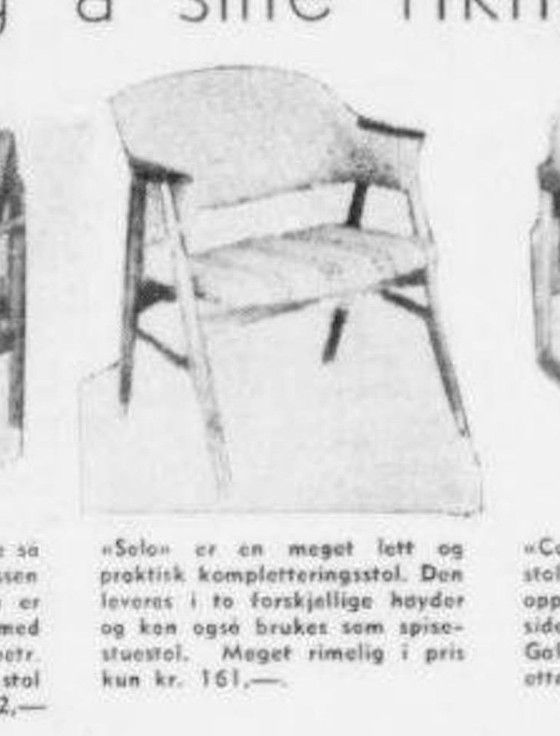 Image 1 of Poltrona vintage Lars Skeie “Solo”.