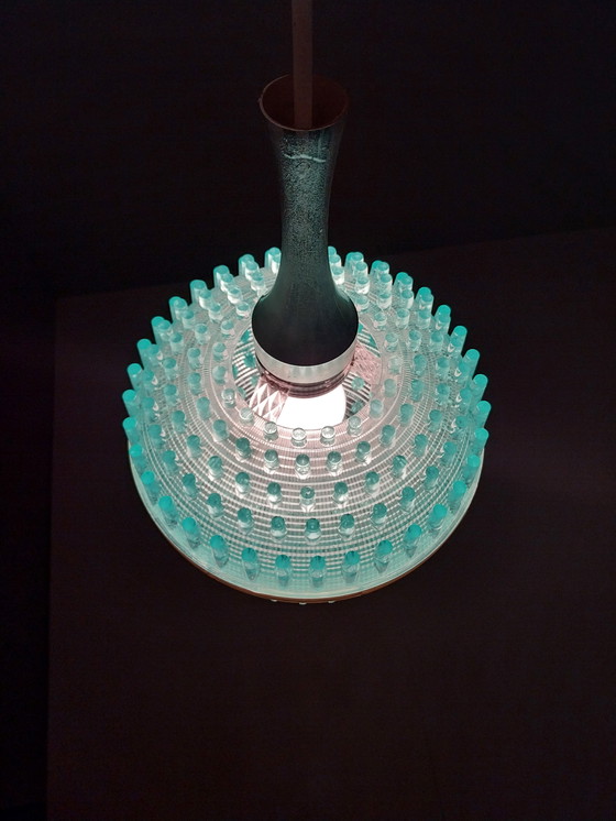 Image 1 of Suspension vintage style Space Age en acrylique, années 1970