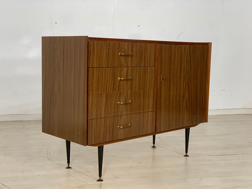 Mid century hellerau kommode sideboard schrank vintage