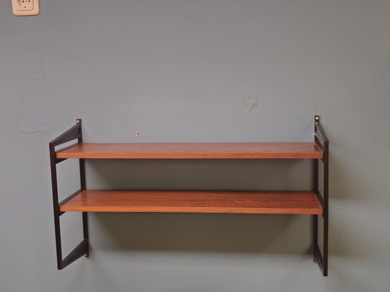 Vintage West Germany Braunschweig Wandrek Wandplank Kastje – Plastic, Wood (photo 2 of 14)