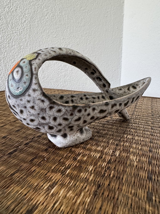 Image 1 of Keramisch sieradenbakje van Vallauris Bessone uit de jaren 60.