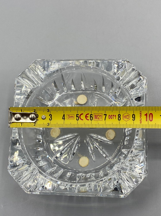 Vintage asbak van dik glas – Sterrenhemeldecoratie – jaren 60-70 – Glazen & Karaffen (photo 4 of 5)