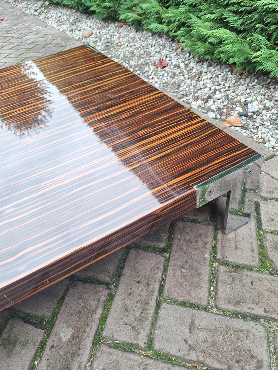 Image 1 of Table basse de design italien de Desalto en placage de palissandre