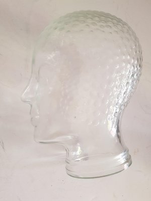 Image 1 of Vintage Glass Head, 1970S