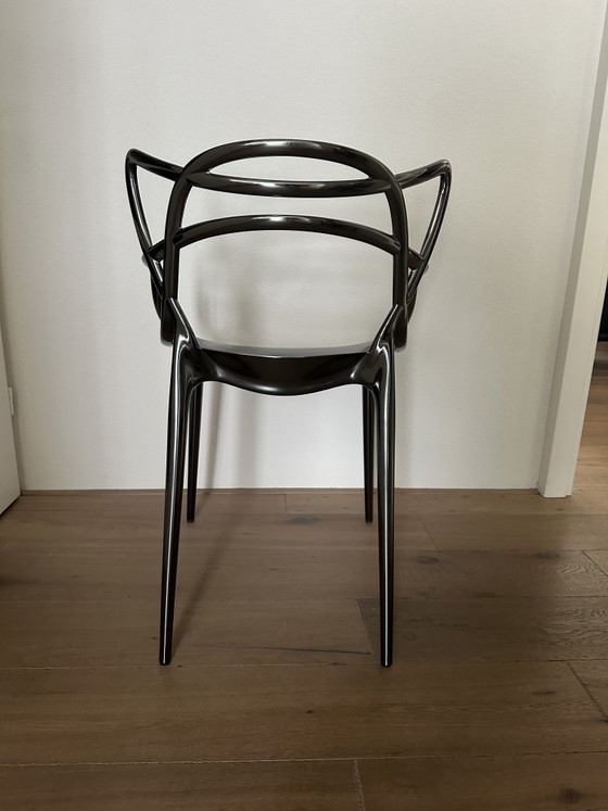 Image 1 of 3x Kartell Masters titanio metálico