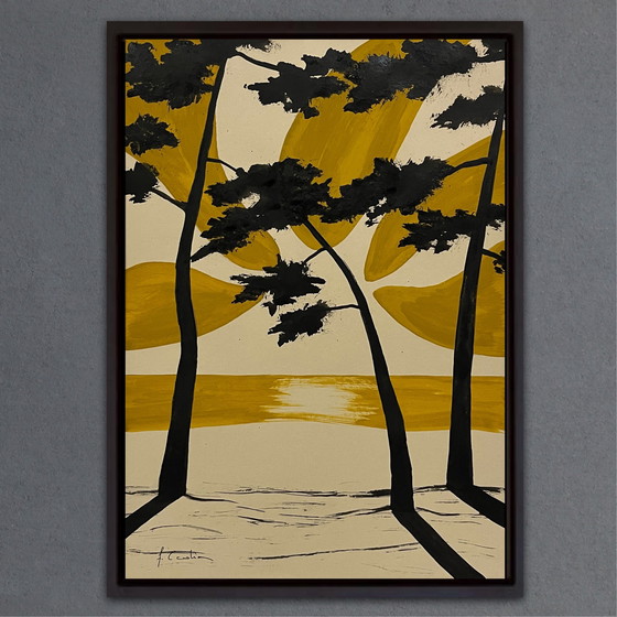 Image 1 of Gouache and India ink on 250g natural paper. Size 30x21cm.