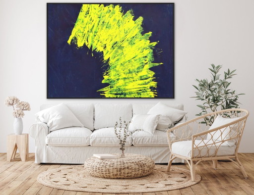 Jürgen Angeler - Levendig neongeel