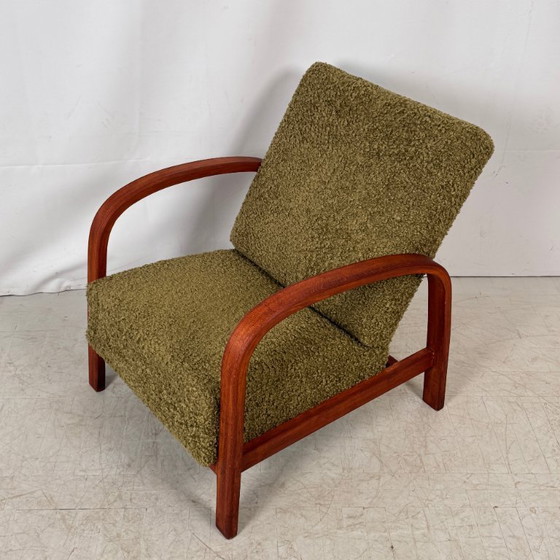 Image 1 of Paar Debreceni Modell 445 Art-Deco-Sessel, 1940 – Ungarn