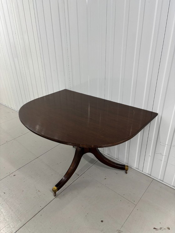 Image 1 of Antique mahogany extension table