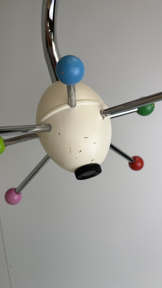 Image 1 of Vintage IKEA Sputnik Borsani wall coat rack - Space Age - Eighties