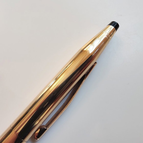 Image 1 of Matita meccanica vintage Cross Century in oro laminato 14 carati, anni '80/'90