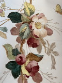 Preciosa bandeja antigua de estilo Art Nouveau con decoración floral pintada a mano – ca. 1910