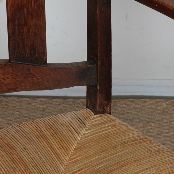 Image 1 of Arts & Crafts fauteuil, Engels werk uit het begin van de 20e eeuw.