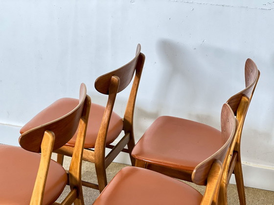 Image 1 of Sechs Farstrup Modell 210 Esszimmerstühle (2 Sets verfügbar)