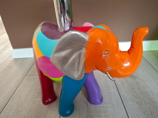 Zeldzame Elephant Parade Bijzettafel 40cm – "As Free As A Bird" (Lia de Craen) – Plastic (photo 2 of 6)
