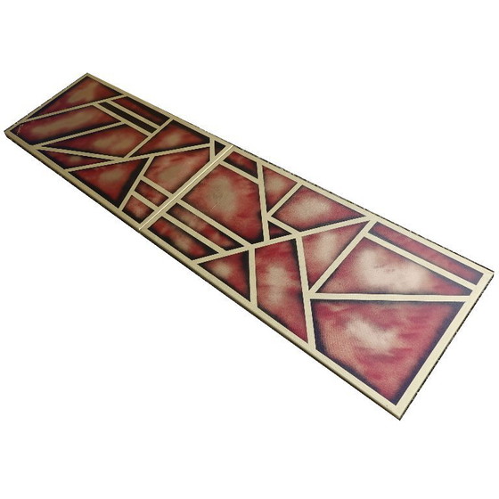 Image 1 of Abstraction A955 - Tableau abstrait prêt à accrocher XXL