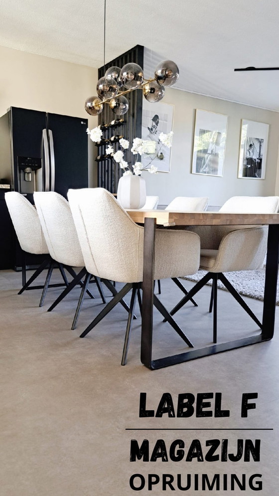 Image 1 of 6x Luxe draaistoelen - Nieuw in doos - Direct leverbaar