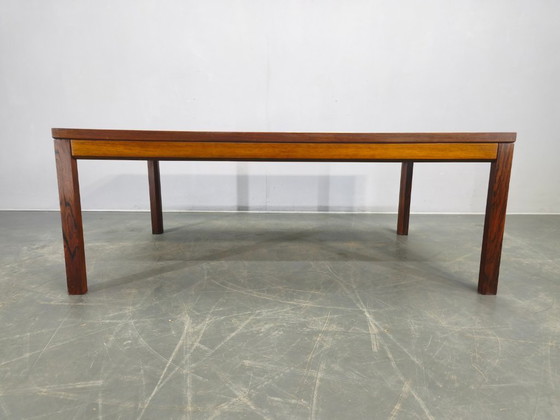 Image 1 of Danish Haslev Teak Tile Coffee Table Otto Detlefsen 1960s