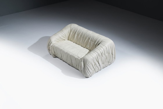 Image 1 of Rarissimo divano in pelle Piumino di De Pas D'urbino e Lomazzi per Dall'Oca Italy