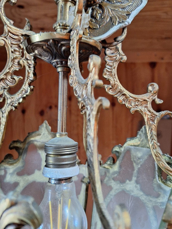 Image 1 of Lanterne suspendue de style Louis XV