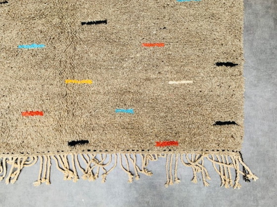 Image 1 of Tapis marocain artisanal en laine 300cmx150cm