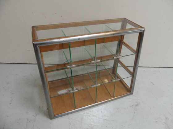 Vetrina da fornaio vintage, Van der Glas, Vetrine, Vetro, Legno, Trasparente (foto 2 di 13)