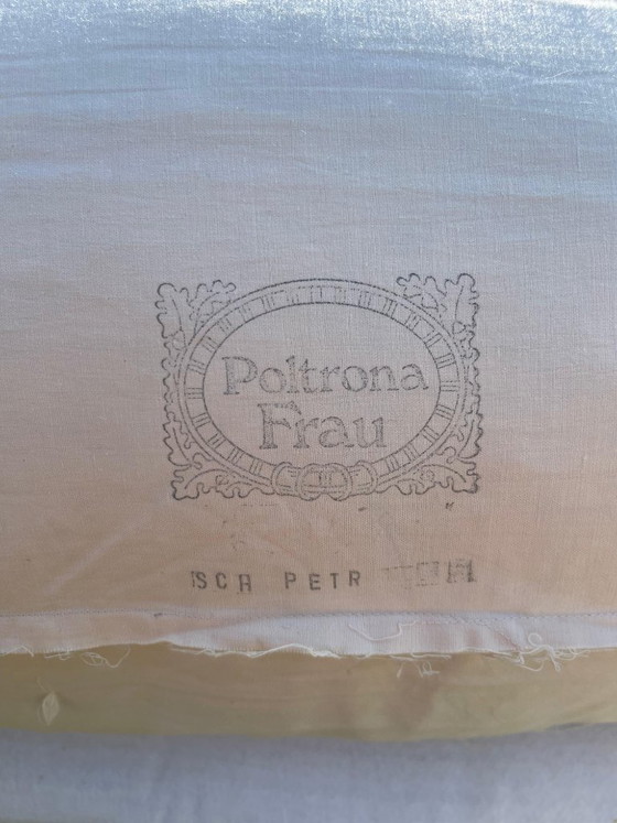 Image 1 of Divano Vintage Poltrona Frau "Petronio" - Design Tito Agnoli