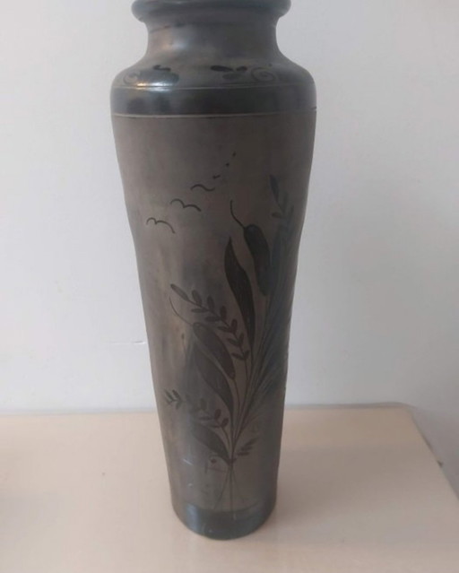 Black Pottery 55 High Singneert 1970 – vazen, Ceramic (photo 2 of 5)