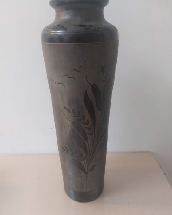 Black Pottery 55 High Singneert 1970 – Vases, Ceramic (photo 2 of 5)