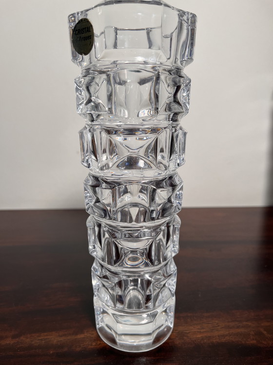 Image 1 of Vase en cristal d'Arques