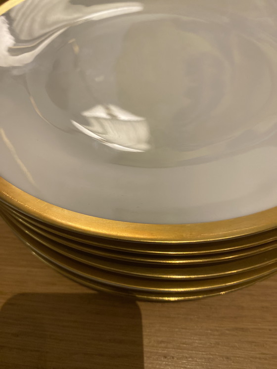 Image 1 of Assiettes en porcelaine Hutschenreuther Noblesse, lot de 6