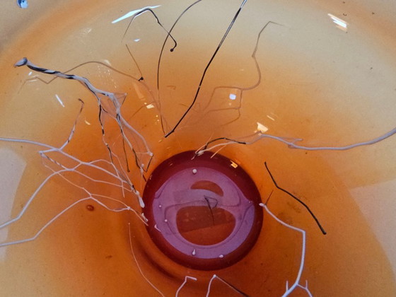 Image 1 of Sklárna Svojkov - Jiří Haidl - Iridescent - Designer Glass - Etched Signature - 2005