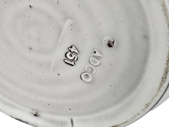 Image 1 of Adco Ceramics - Groninger Steenfabriek N.V. - Model 451 - White glaze - 60s