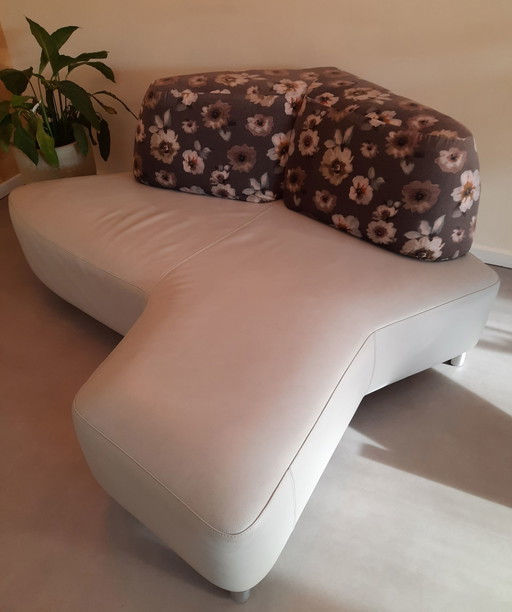 Leolux archipelago design sofa loveseat retro fabric