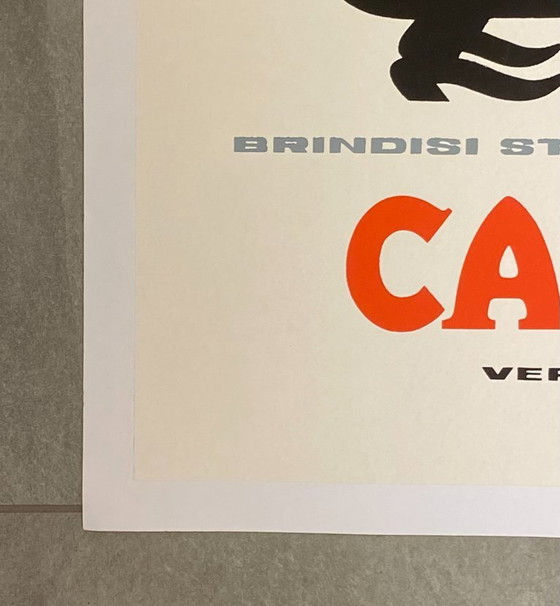 Image 1 of  Armando Testa, ca. Jaren 60 - CARPANO (Brindisi con Napoleone) - Originele vintage poster